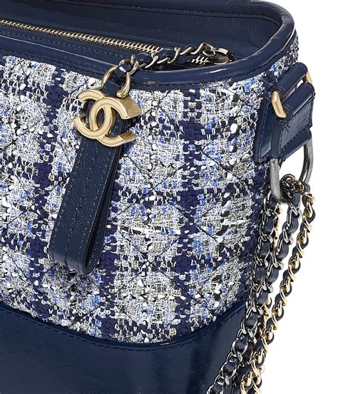 chanel gabrielle tweed bag